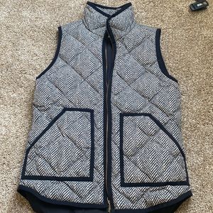 J CREW Herringbone Vest